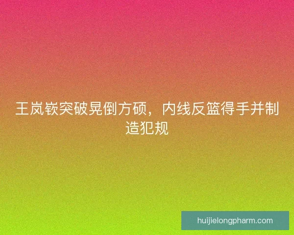 王岚嵚突破晃倒方硕,内线反篮得手并制造犯规 王岚嵚突破晃倒方硕,内线反篮得手并制造犯规