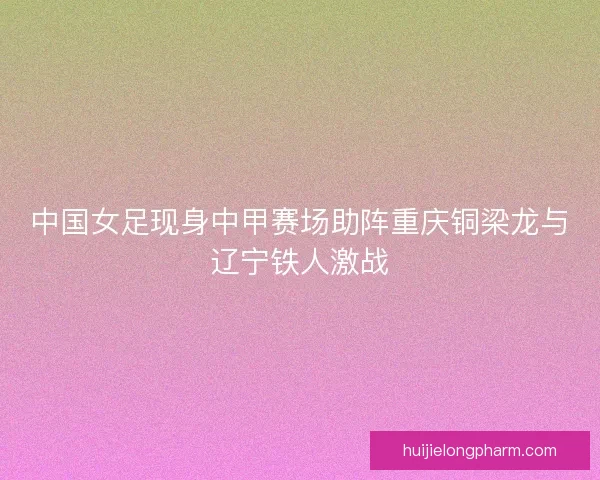 中国女足现身中甲赛场助阵重庆铜梁龙与辽宁铁人激战